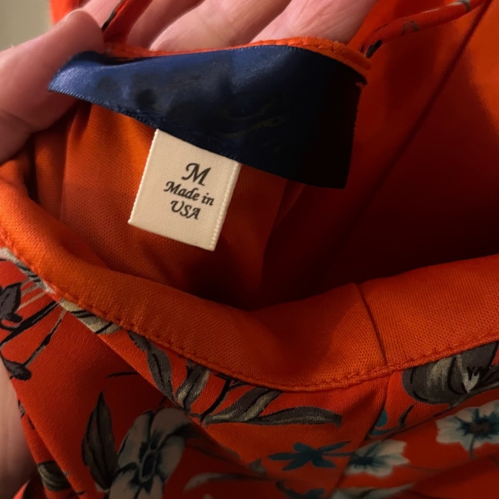 Orange Cut Out 🌼 Camisole Relaxed Top - Picture 5 of 6